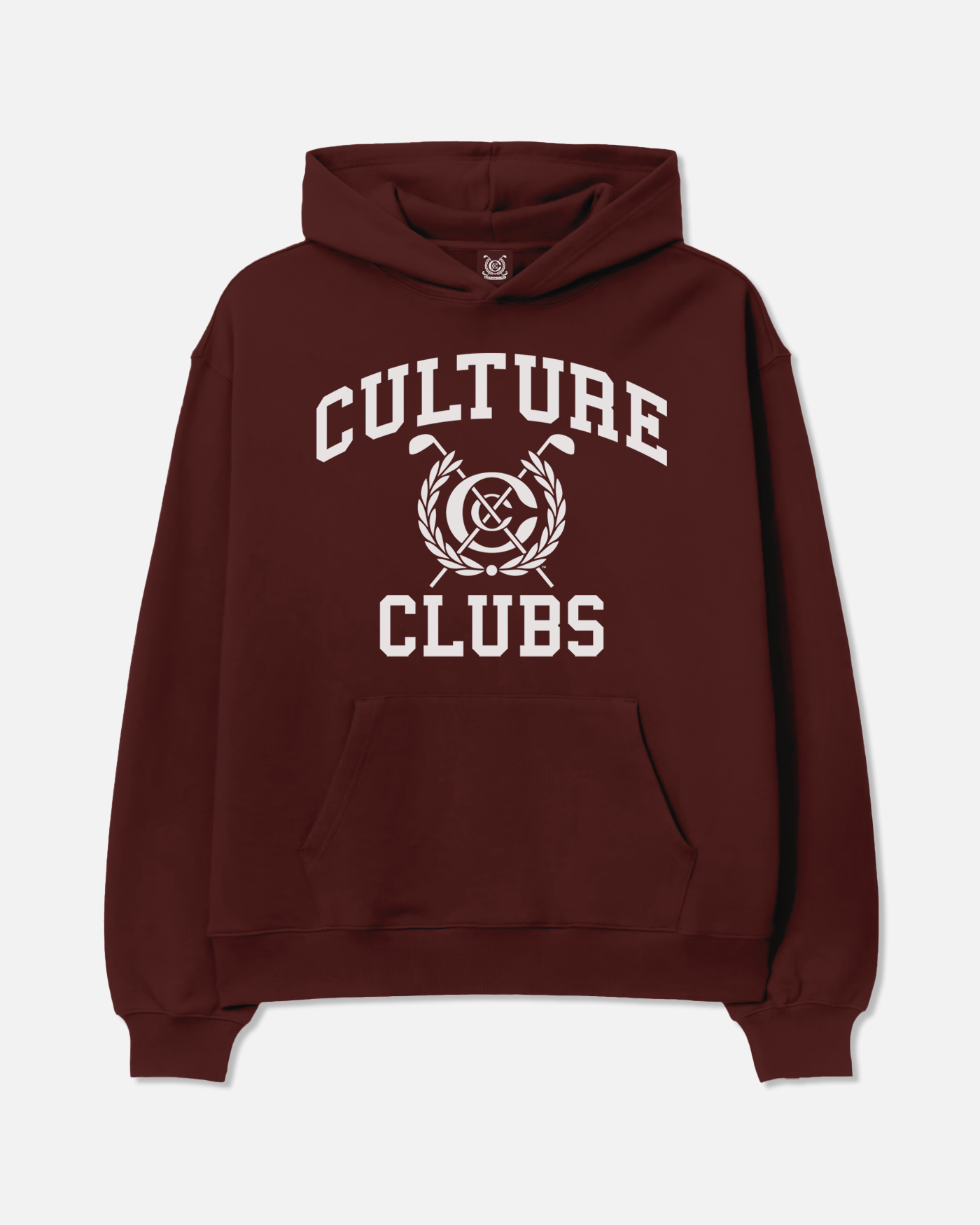 Culture Clubs Varsity Hoodie (Burgundy)